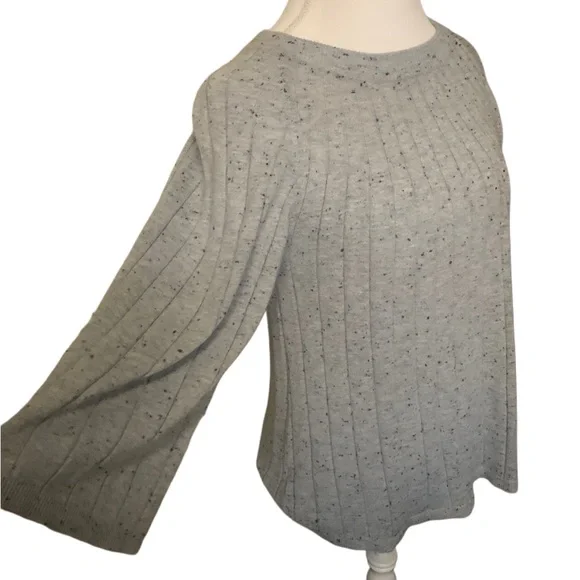 Loft Gray Speckled Sweater - Picture 2 of 7